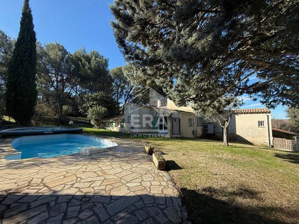 A VENDRE 13710 FUVEAU MAISON T5 DE 135 M² SUR 5700M² DE TERRAIN PISCINE DOUBLE GARAGES