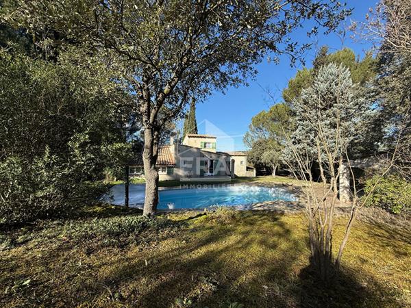 A VENDRE 13710 FUVEAU MAISON T5 DE 135 M² SUR 5700M² DE TERRAIN PISCINE DOUBLE GARAGES