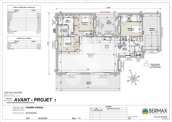 Maison 6 pièces 124 m2