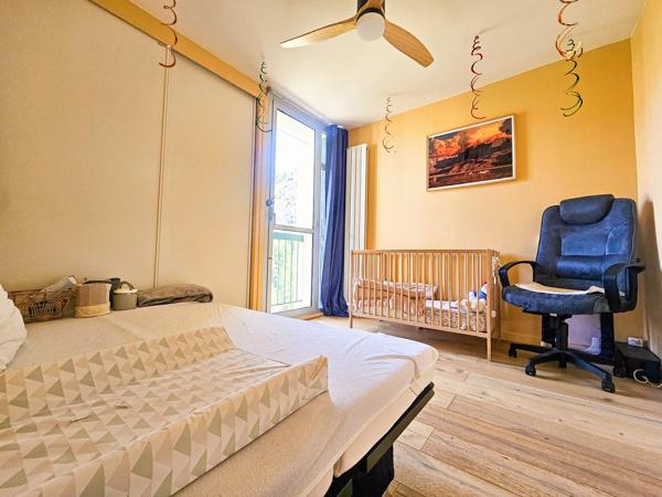 T3 de 78 m² dernier étage, balcon et cave dans le 8e à Marseille