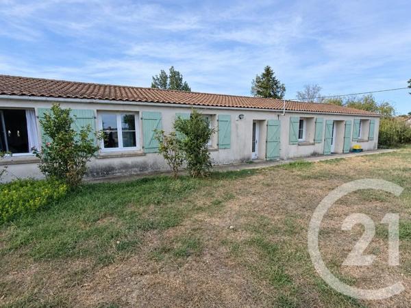 Maison à vendre  6 pièces - 129 m 2   MARANS  - 17