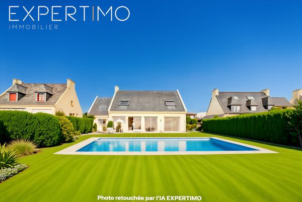 Le Relecq-Kerhuon (29480) Maison familiale rénovée avec vue dégagée et aperçu mer – 188 m² utiles – Le Relecq-Kerhuon