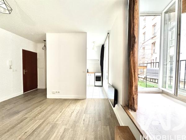 Studio à vendre 28 m² Paris 19