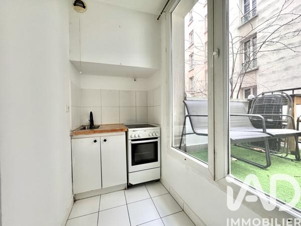 Studio à vendre 28 m² Paris 19
