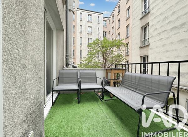Studio à vendre 28 m² Paris 19
