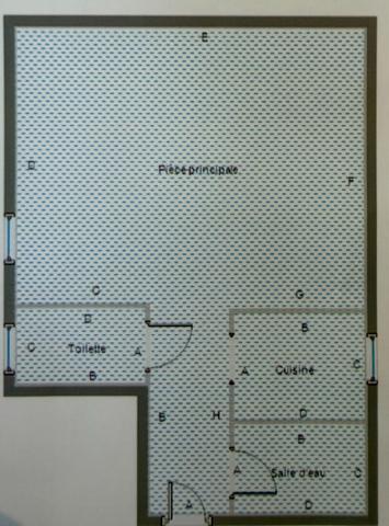 Boulogne Billancourt studio de 22 m2