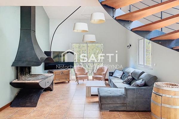 Maison familiale en pleine nature