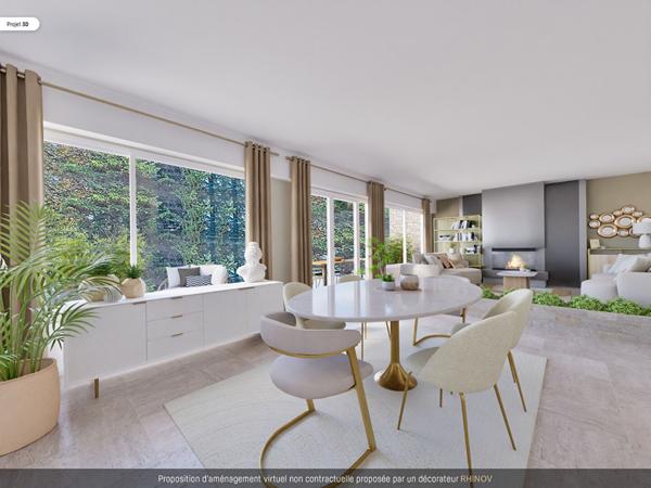 SAINT BONNET DE MURE LE HAUT - VILLA D'ARCHITECTE DE 230 m² et 7 chambres sur terrain de 2500 m²