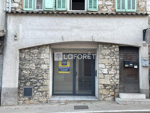 Location local commercial près de VALBONNE - 31 m² - 400 €/mois