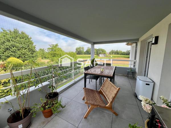 Magnifique appartement 95 m², 4 pièces, 3 balcons