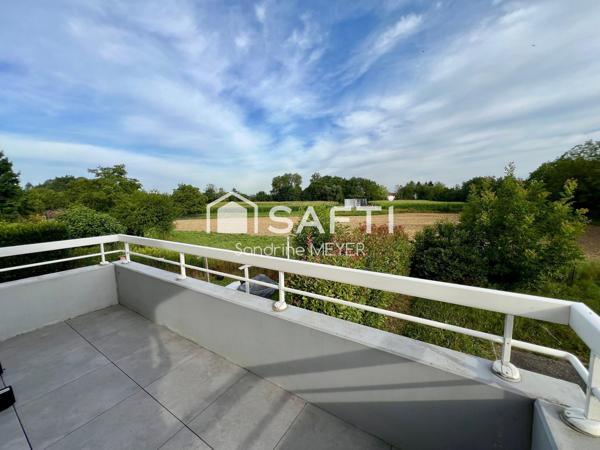 Magnifique appartement 95 m², 4 pièces, 3 balcons