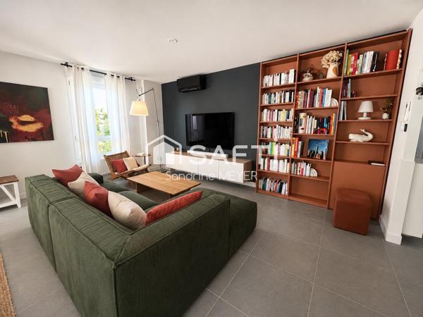 Magnifique appartement 95 m², 4 pièces, 3 balcons