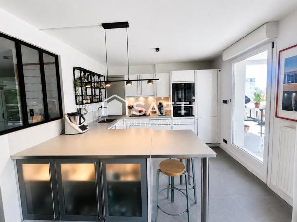 Magnifique appartement 95 m², 4 pièces, 3 balcons
