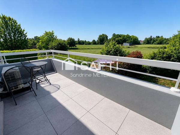 Magnifique appartement 95 m², 4 pièces, 3 balcons