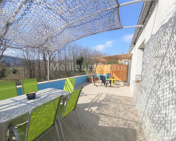 maison au calme avec vue, dépendance et garage