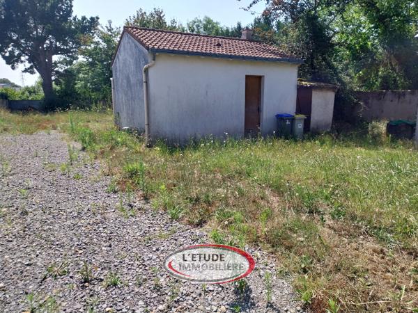 Rezé Ragon : Terrain avec bâti (extension possible) de 337 m².