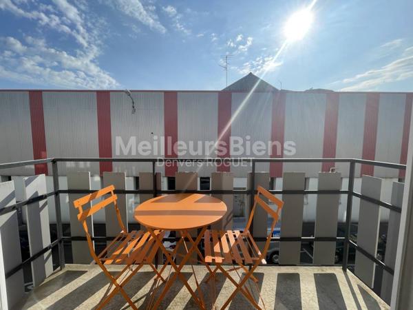 Appartement T2 avec balcon, cave et parking