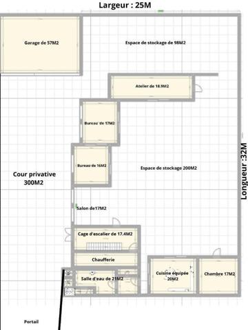 Entrepôt, Local d'activité La Basée 1300M2