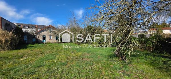 Maison 4 chambres, 1064m² de terrain + garage