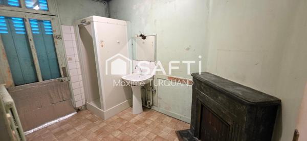 Maison 4 chambres, 1064m² de terrain + garage