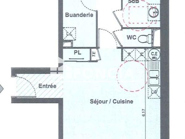 Location Appartement 3 pièces 72.42 m² - CARRE FLEURY Fleury Les Aubrais 45400