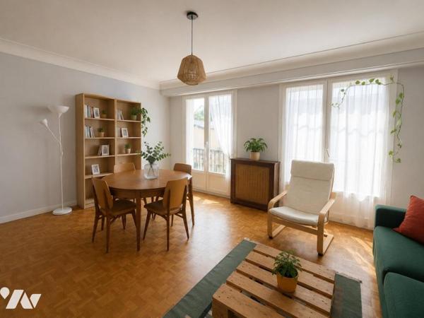 À VENDRE – Appartement T3 de 72, 20 m² avec cave et parking couvert – Nantes (44100)