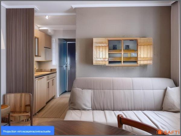 Studio en coeur de station