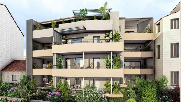 Appartement T2 haut de gamme avec terrasse et ascenseur