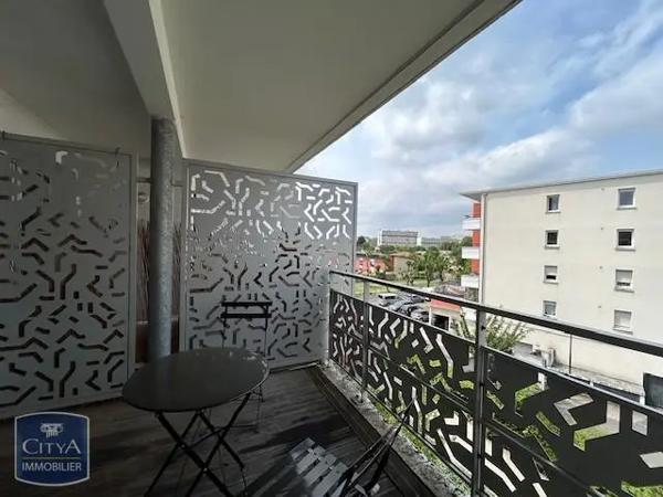 Appartement à louer 2 pièces 37.35m² Toulouse (31100)