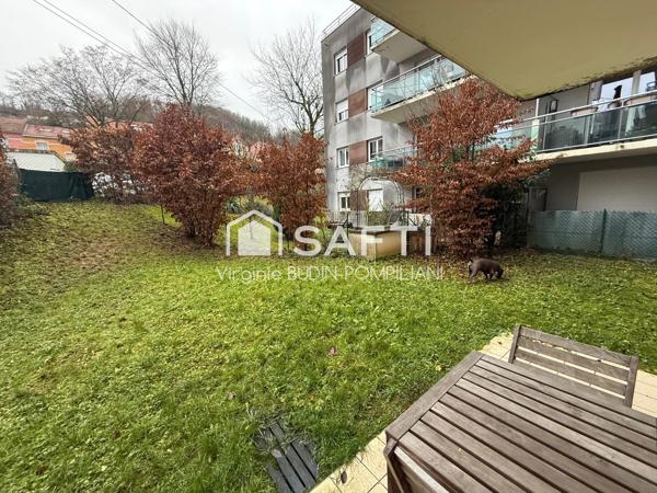 Appartement 2 chambres terrasse jardin garage