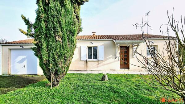Maison de plain-pied proche commerces et plages – Meschers-sur-Gironde