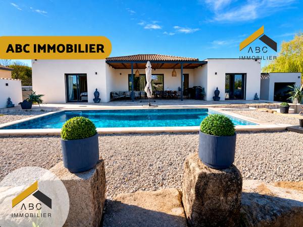 Piolenc (84420) Maison récente de plain-pied – 143 m² – 4 chambres – Piscine – Aucun travaux