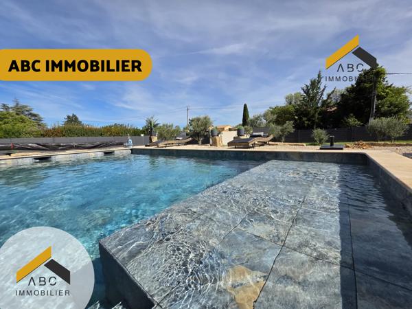 Piolenc (84420) Maison récente de plain-pied – 143 m² – 4 chambres – Piscine – Aucun travaux
