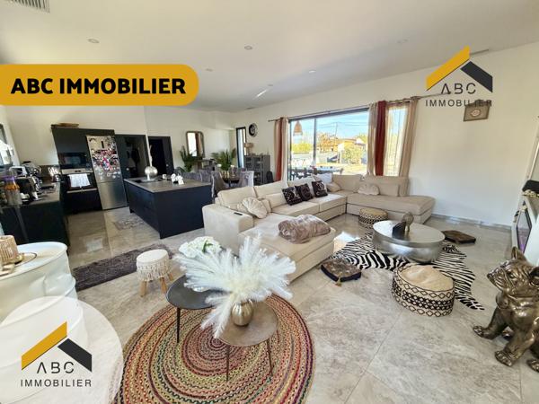 Piolenc (84420) Maison récente de plain-pied – 143 m² – 4 chambres – Piscine – Aucun travaux