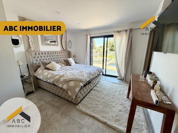 Piolenc (84420) Maison récente de plain-pied – 143 m² – 4 chambres – Piscine – Aucun travaux