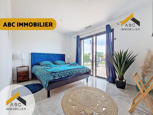 Piolenc (84420) Maison récente de plain-pied – 143 m² – 4 chambres – Piscine – Aucun travaux