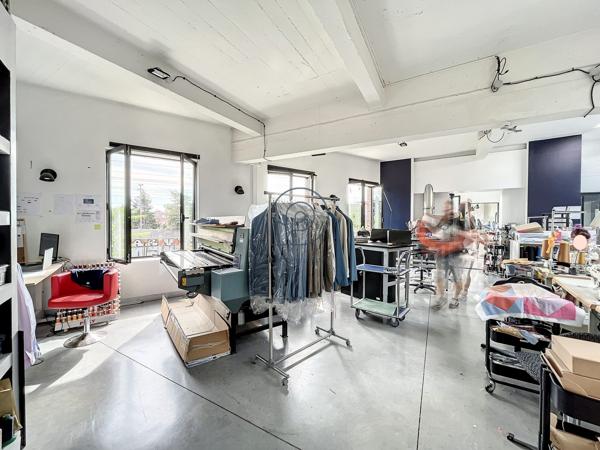 Bureaux type industriel avec du cachet
