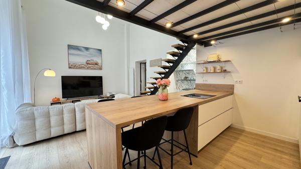 Saint-Étienne (42000) Magnifique loft de 111,30m2 avec terrasse et garage hyper centre-ville