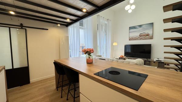 Saint-Étienne (42000) Magnifique loft de 111,30m2 avec terrasse et garage hyper centre-ville