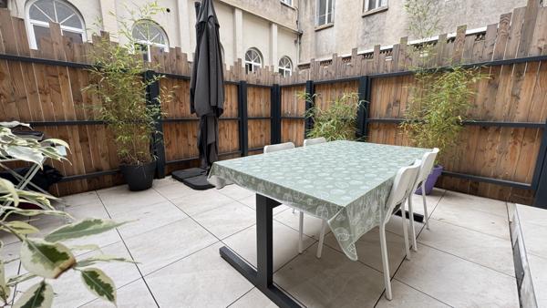 Saint-Étienne (42000) Magnifique loft de 111,30m2 avec terrasse et garage hyper centre-ville