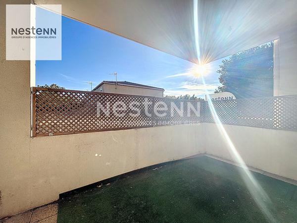 Appartement type 3 deux chambres terrasse garage