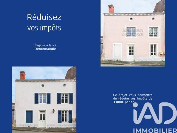 Maison à vendre 4 pièces 84 m² Chantonnay