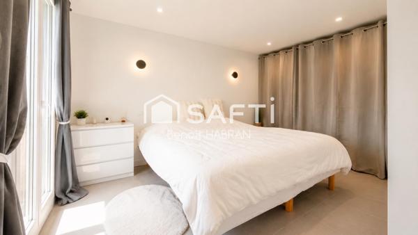 Maison 85m2, 5 pièces , jardin 483m2
