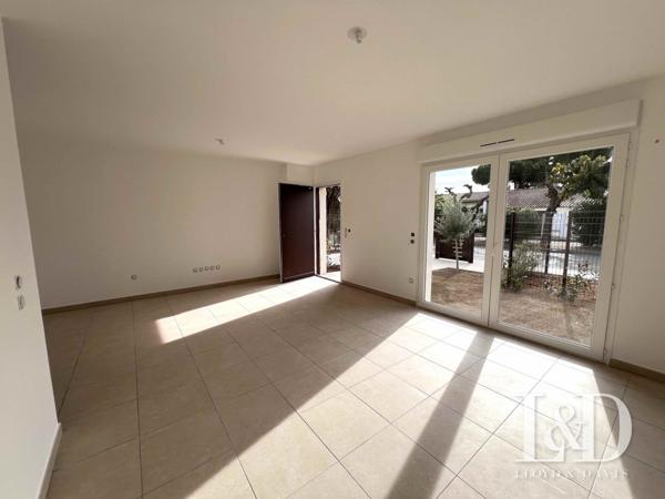 Appartement T3 avec jardin