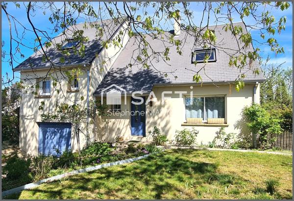 Maison 166m² avec jardin 5 chambres.