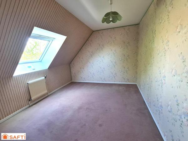 Maison 166m² avec jardin 5 chambres.
