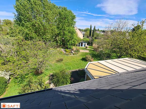 Maison 166m² avec jardin 5 chambres.