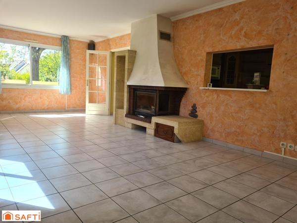 Maison 166m² avec jardin 5 chambres.