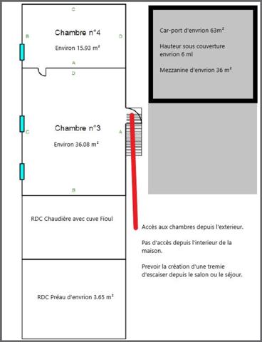 Maison à LA CHAPELLE-GAUDIN, 79300 - 9 pièces 157m²