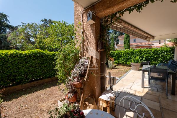 Brignais Centre Appartement T4 en rez-de-jardin, un véritable esprit maison !